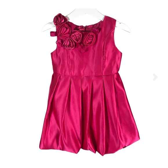 🩷BAKER by Ted Baker NWOT Barbie pink toddler dress size 2-3 - Picture 9 of 9